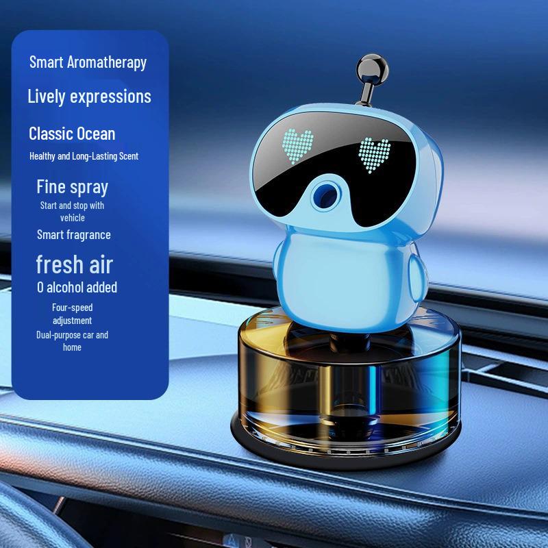 Умный аромадиффузор: Автомобильный освежитель воздуха и устранитель запахов премиум-класса с ароматерапией