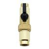 Brass Valve Joint with Telescopic Connector for Garden Watering Hose Lightweight and Easy to Handle Water Control Valve