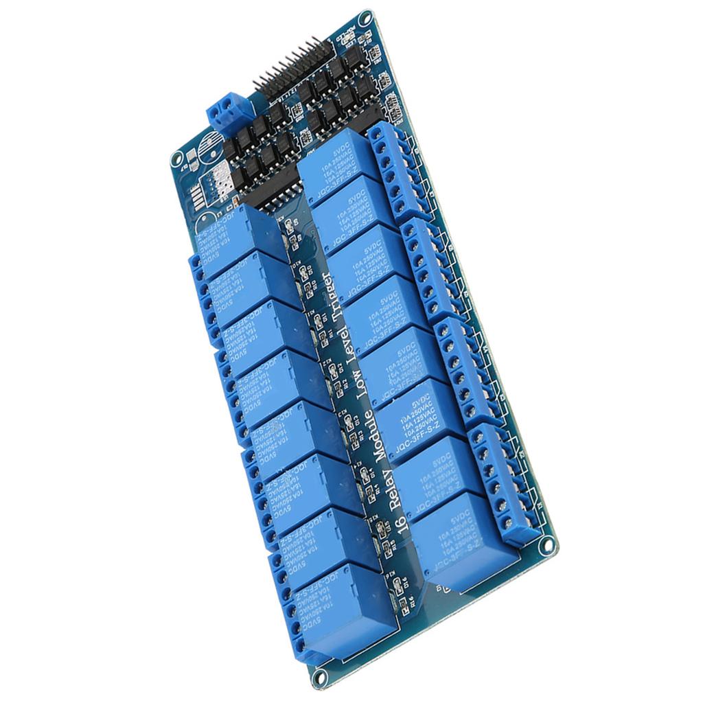 5V 16-Kanal-Relaismodul mit Optokopplerschutz-Low-Level-Trigger