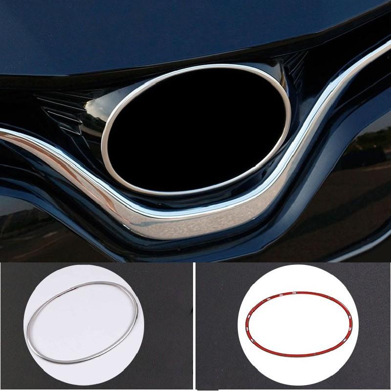 For Toyota Camry 70 XV70 2018~2026 Hybrid Car Front Bumper Mesh Center Grille Grill Frame Moulding Strips Decoration Accessories