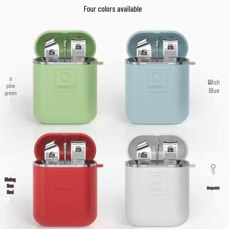 SEESOO Mini Colorful Nail Clipper Set