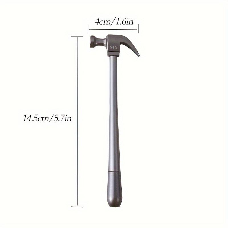 10pcs Hammer Pens, Assorted Colors, Quick-Dry Black Ink, 0.5mm Fine Point - Daily Office Creative Gifts and Signature Set