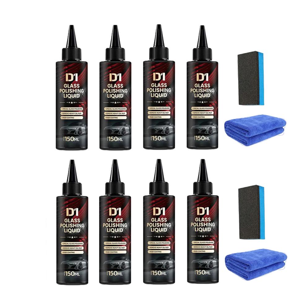 Glass Polishing Paste High Gloss Film Remover Ceramic Coating Liquid Glass Car Body Polish Spray Windshield Shine Cleaner