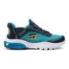 Skechers Kids Boys Comfortable Durable Breathable Casual Shoes Kids sneaker Blue Green 403834L-NVTQ