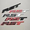 3D Metal Car Sticker Logo RST Emblem Front Fender Rear Trunk Badge For Chevrolet Silverado Tahoe Suburban Traverse Accessories