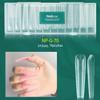 Nailpop Mechanical Nail Form 70/140Pcs Unique Dragon Claw Clear Nail Extension Forms 14 Sizes Easy DIY Salon Nail Art Tool