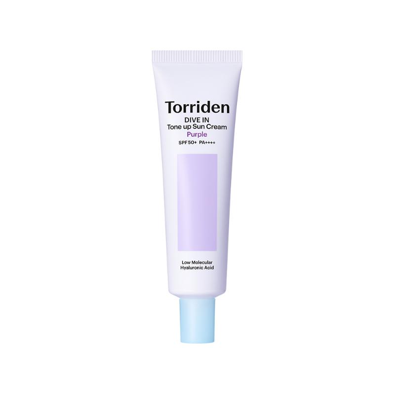 [Torriden] DIVE-IN Purple Tone-Up Sunscreen 60ml SPF50+ PA++++ Color Correcting & Hydrating