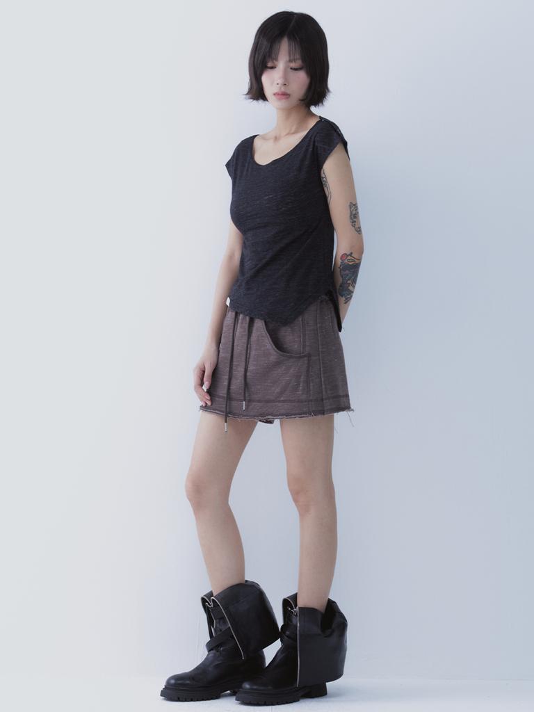 Cecese Haze Skirt Pants Brown