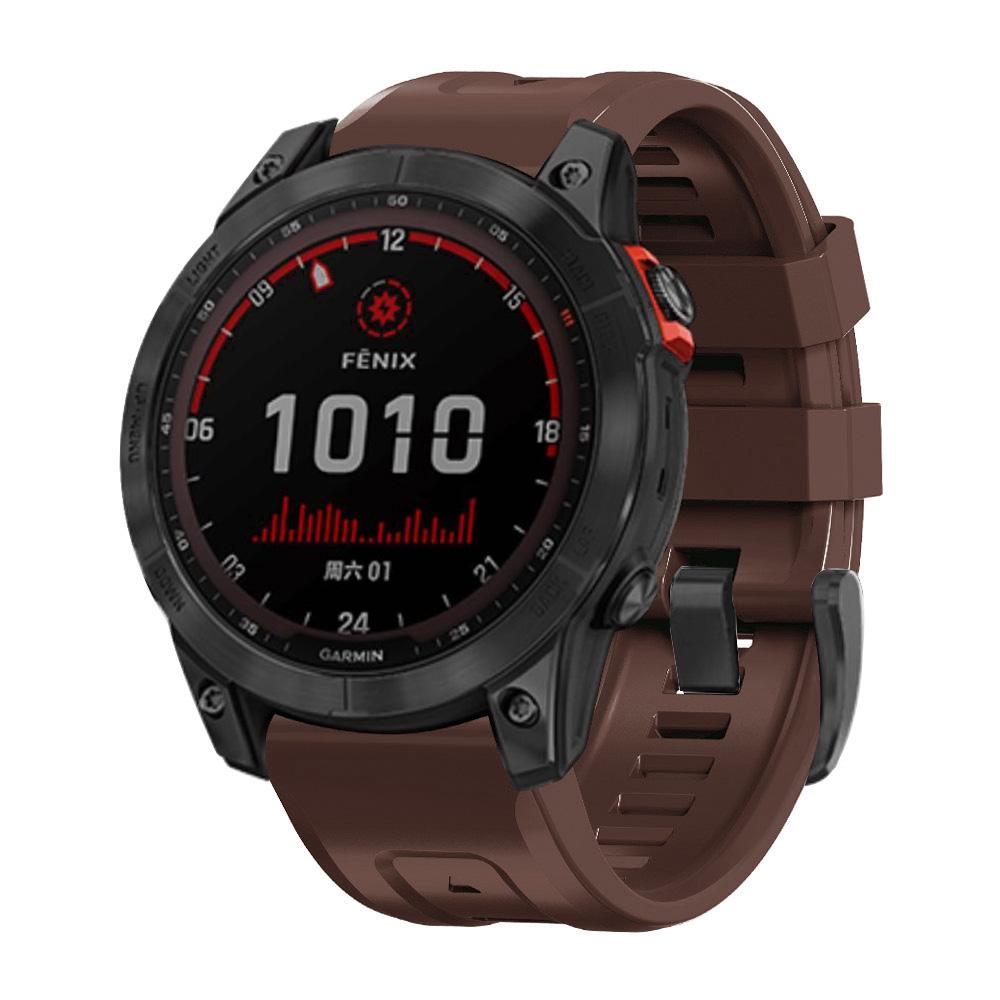 22mm 26mm Silikonarmband für Enduro 3 Tactix Armband für Garmin Fenix 8 E 7 7X Pro 5 5X Plus 6 6X Pro Epix Gen 2 QuickFit Band