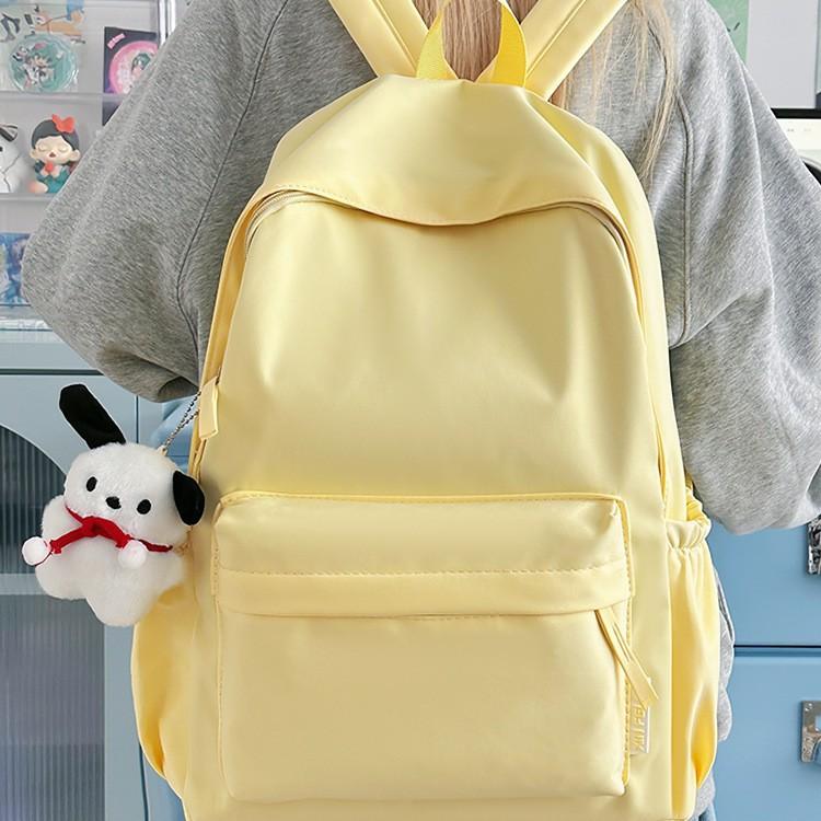 Schoolbag1011 new multi-color junior high school students class backpack primary school students make-up school bag college style casual versatile