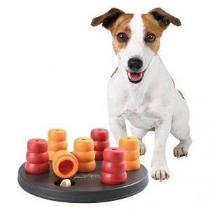 Jeux - Trixie - Mini Solitaire - Adapté Aux Petits Chiens - 7 Cônes - Plastique Anti-dérapant