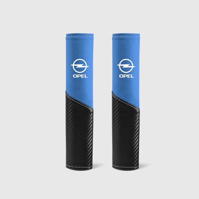 2Pcs Car Seat Belt Shoulder Pad Protection Cover For Opel Astra G H J K F Corsa D Zafira B Insignia Mokka Regal Auto Accessories QS7