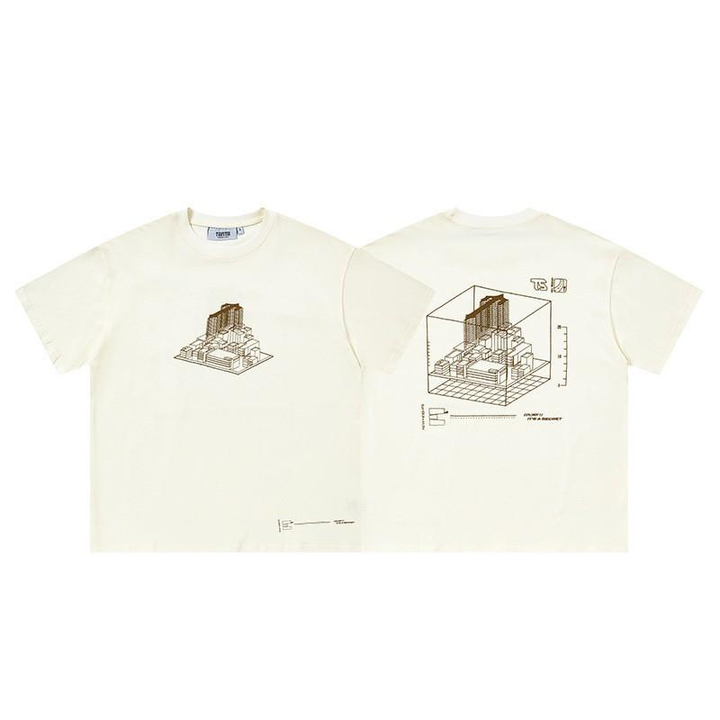 Bawełniany T-shirt z grafiką Premium Unisex Oversize Streetwear Casual z krótkim rękawem