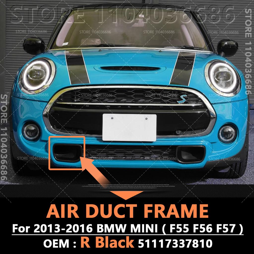 For 2013-2016 F55 F56 F57 BMW MINI Cooper Front Bumper Cover Air Duct Frame 51117337809 51117337810 51117337811 51117337812