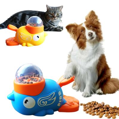 Interactive Dog Treat Dispenser Fun Puzzle Feeder Duck Design Pet Slow Feeder for Dogs Cats Healthy Eating And Mental Stimulation