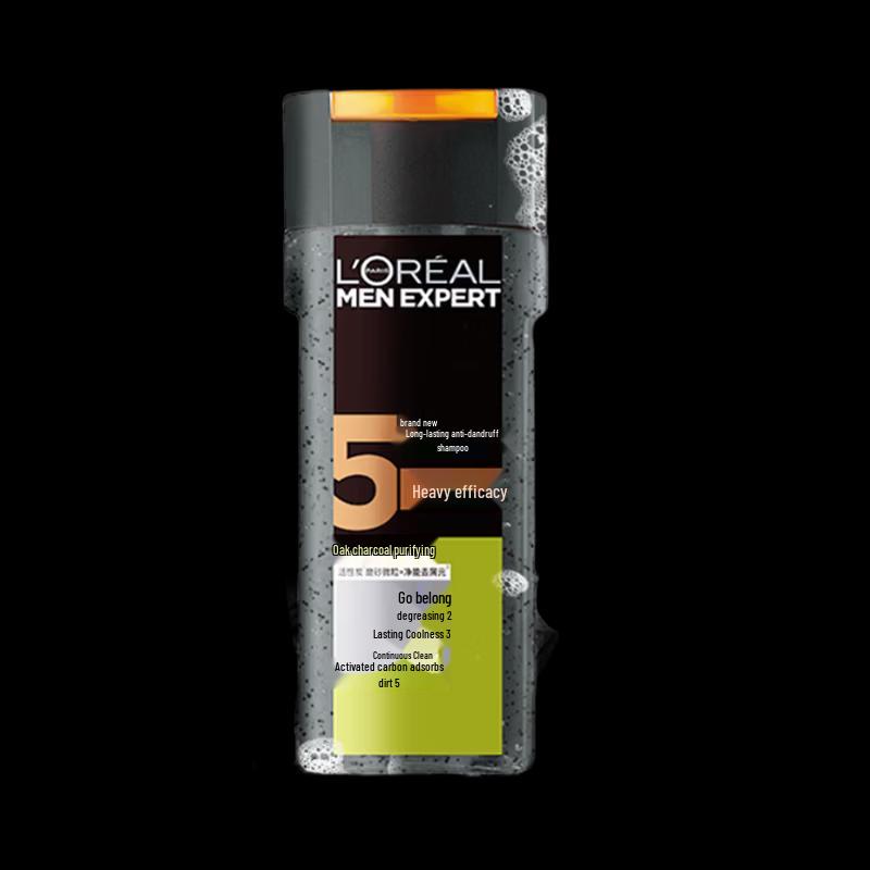 L'Oréal Men Expert Oak Charcoal Anti-Dandruff Shampoo