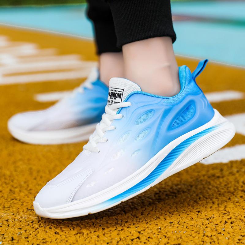 Pantofi de alergare Pantofi de sport casual respirabili pentru studenți Pantofi de alergare cu gradient pentru bărbați Toți pantofii eleganti