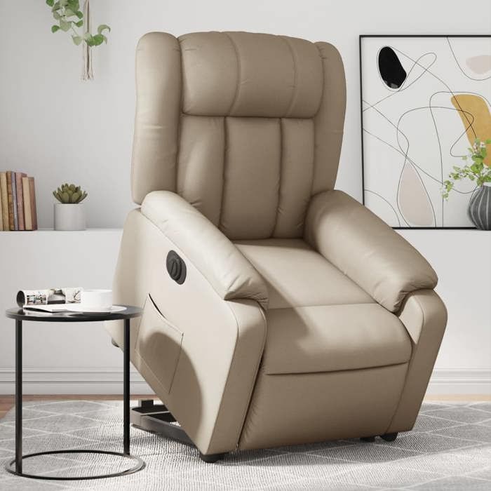 VidaXL Electric Recliner, Relaxation Chair with Backrest, Seat with Armrests, Living Room TV Armchair, 3205284