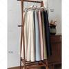 Morning Cloud Falling Dream: Autumn/Winter Plush-Lined A-line Cotton Jacquard Midi Skirt