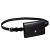 2 in 1 Waistband Waist Bag Detachable PU Leather Coin Purse Simple Waist Belt With Bag  Work