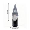 Qiaoding Knitted Christmas Faceless Doll Wine Bottle Hat & Cover