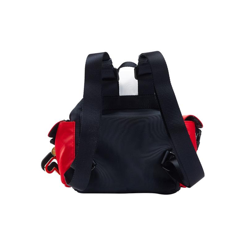 New FILA Polyurethane With Synthetic Leather Backpack Regular Unisex Legend Blue F13W038105F-DB