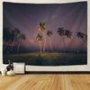 Sternenhimmel Wandteppich Dekoration Mond Nacht Landschaft Druck Wandbehang Wohnzimmer Schlafzimmer Kunst Dekoration Decke