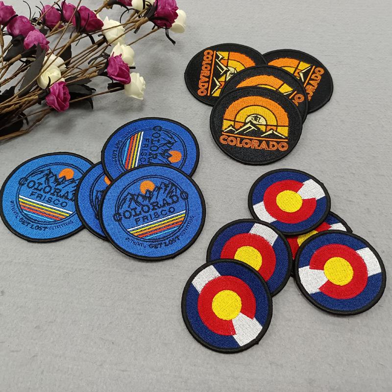 Hot Selling Embroidery Patch Custom Personalized Self Adhesive Embroidery Patch for Clothing Xxl белый