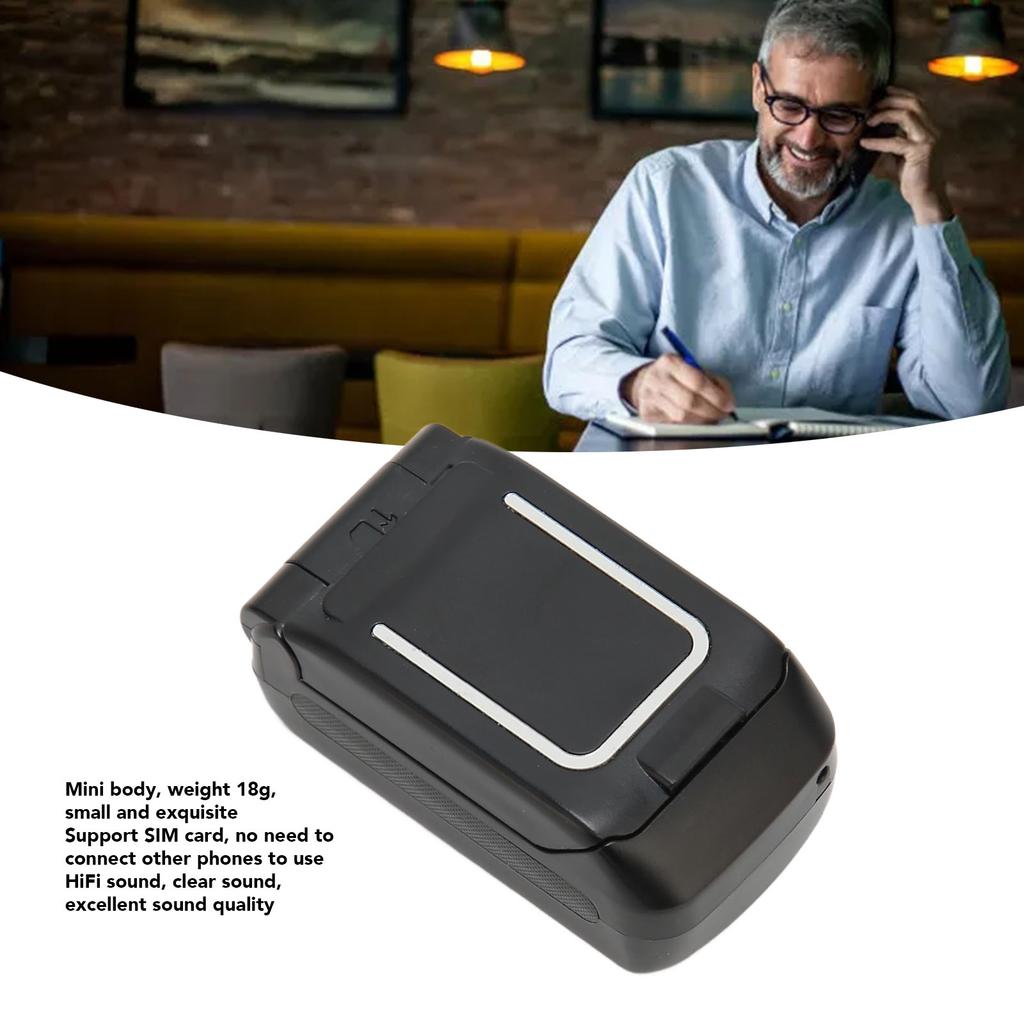 Small   Phone 0.66 Inch   Screen 64x48 32MB 64MB 300mAh Battery     Cell Phone for Seniors