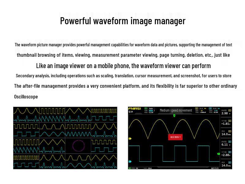 FNIRSI-1014D Dual Channel Digital Oscilloscope & 1GS Signal Generator, 100M Bandwidth.
