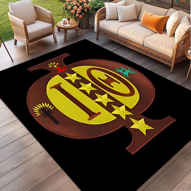 Iota Phi Theta Print Rug, Washable Floor Carpet, For Entryway Dorm Laundry Room Office Study, Home Decor Birthday Christmas Gift