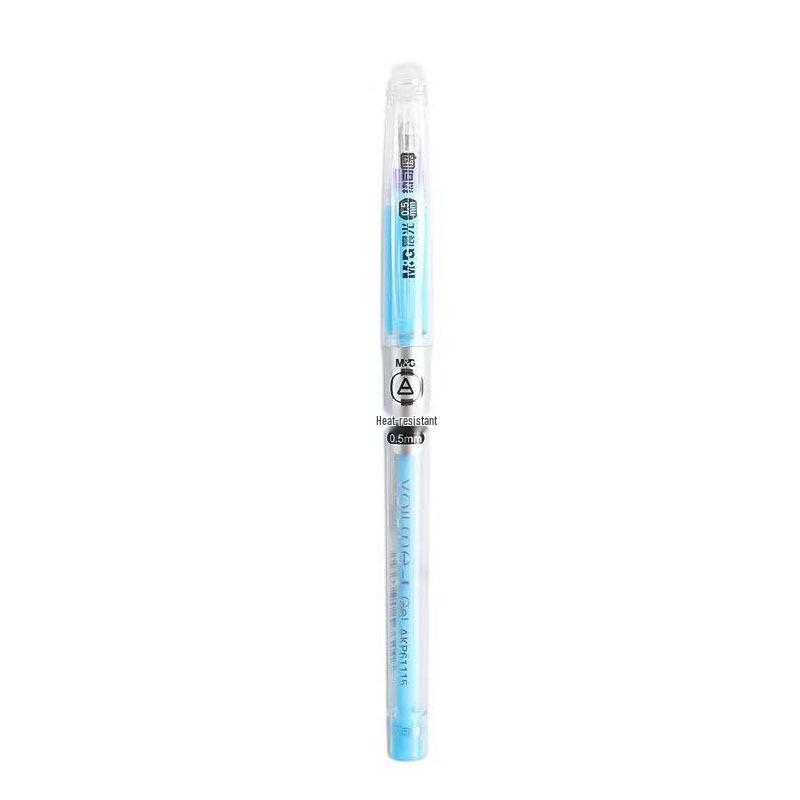 Chen&Guang AKP61115 Heat Erasable Gel Pen with 0.5 Bullet Tip - Crystal Blue & Black