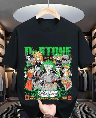 Dr.Stone Senku Ishigami Tričko Anime Manga Taiju Oki Ryusui Dárkové Tričko Všechny Velikosti