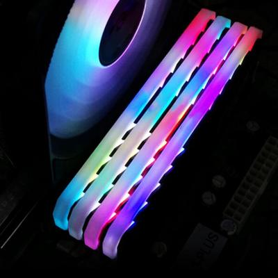 RAM DDR3 DDR2 DDR4 Soğutma LED RGB Işık Bellek RAM Soğutucu Isı Emici Radyatör Bilgisayar CPU RAM Soğutma