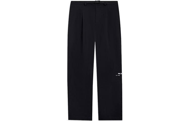 Li Ning X Disney Casual Pants Women s Black Moderate Straight Fit Pants AKXS840-2 XL