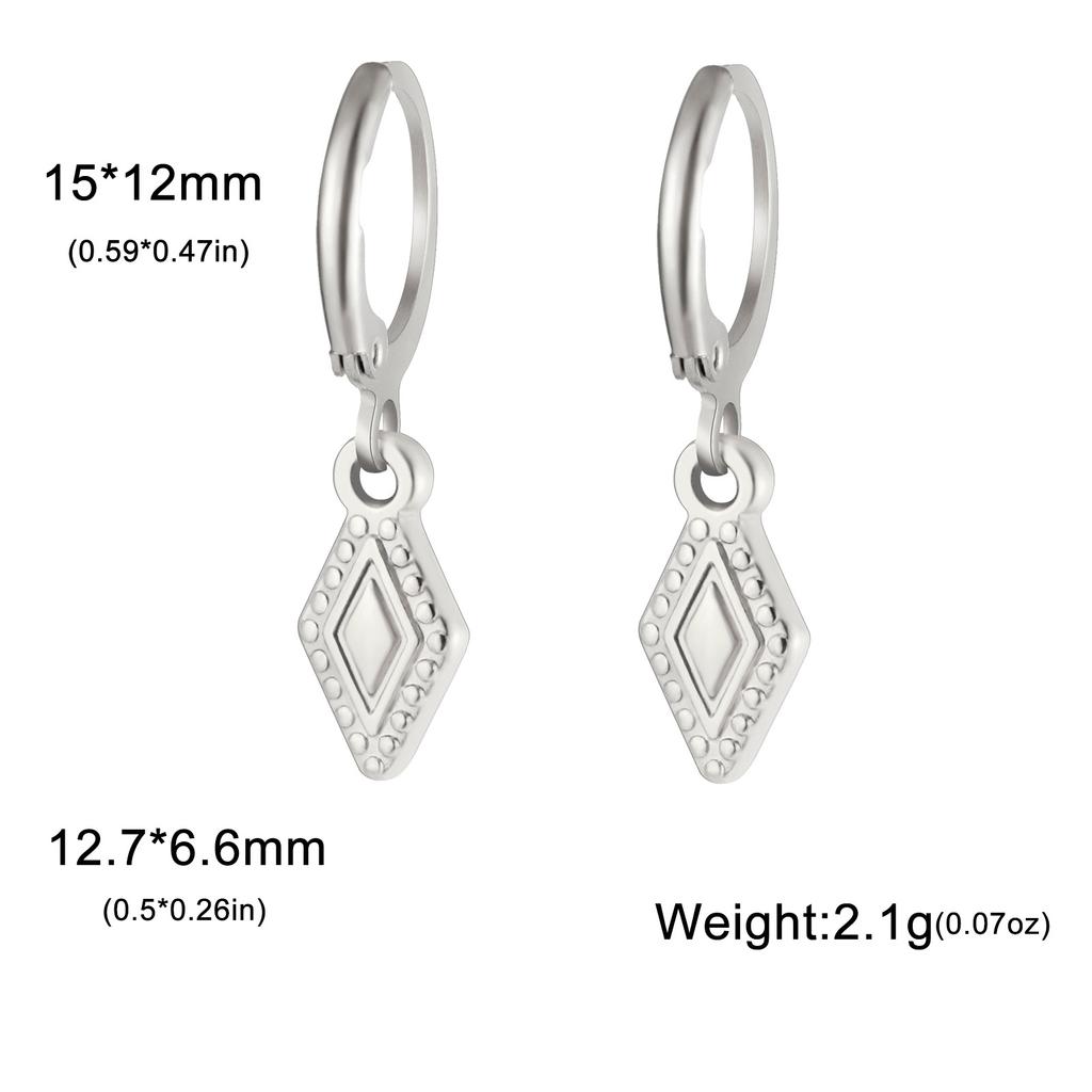 Heart Shaped Starfish Sun Pendant Hoop Earrings For Women Fashion Jewelry Gift