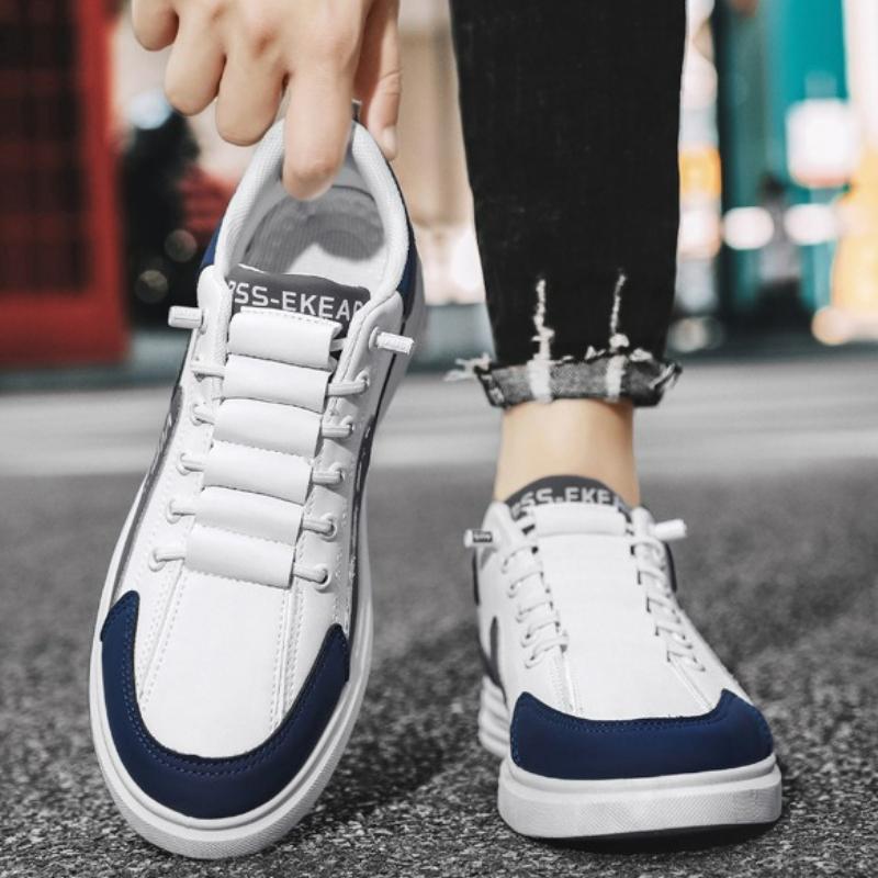 Herrenschuhe Outdoor-Sneaker Low Top Leder Herren Slipper Trend Bequeme Laufschuhe Hohe Qualität Slip-on Herren Freizeitschuhe