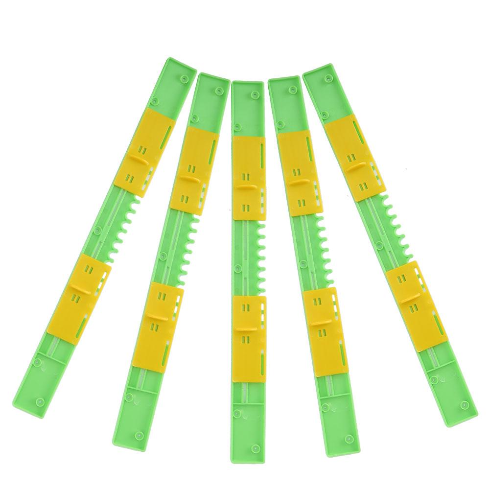 

5Pcs Set Plastic Beehive Door Anti‑Escape Entrance Gate Guard Beekeeping Accessory 45cm