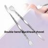 Stainless Steel Blackhead Remover Shovel - Liquid Foundation Applicator, Mud Mask Mixer, Professional Facial Cleaning Tool Facial Mask Applicator