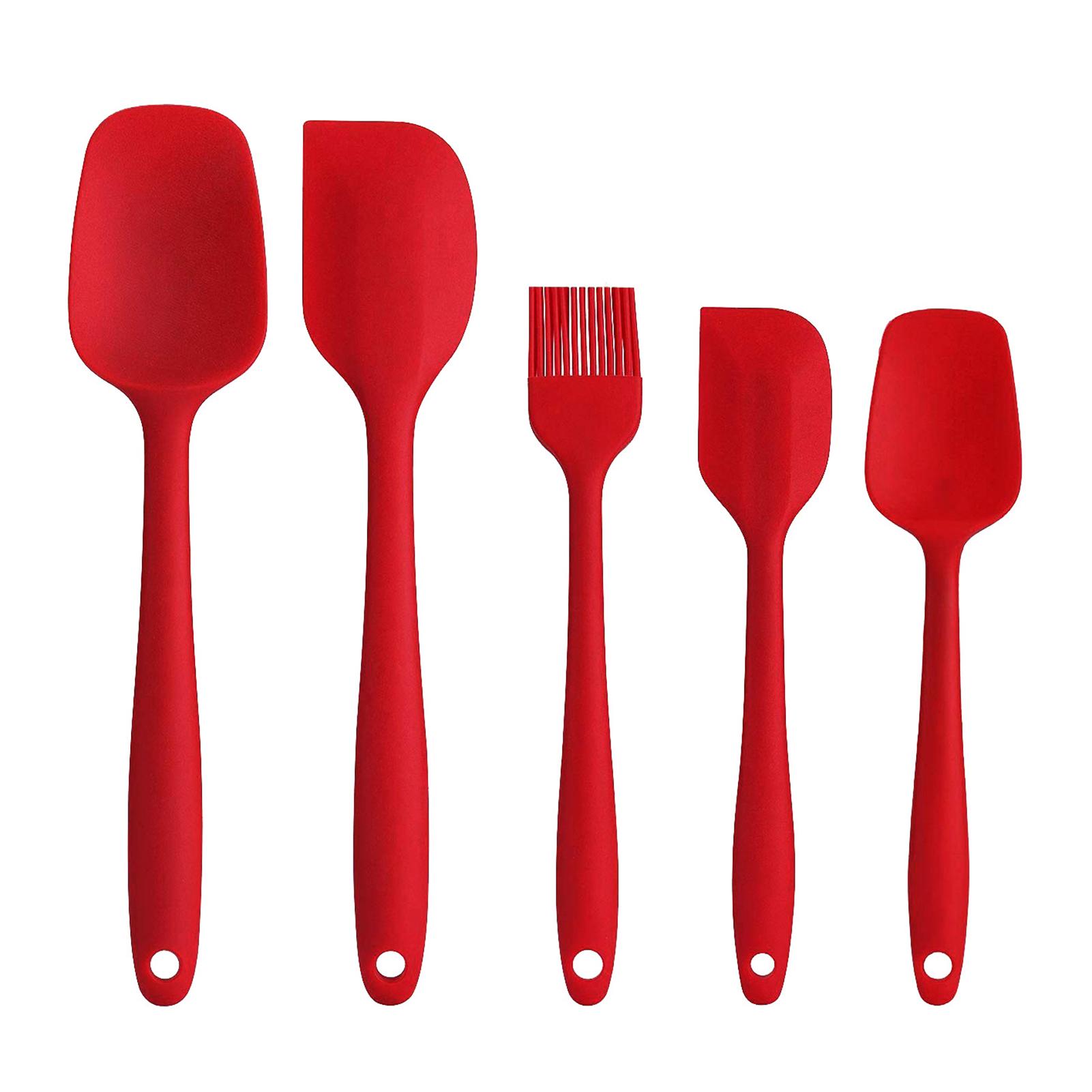 

Silicone Cake Scraper Heat-Resistant Non-Stick Cake Cream Spatula Kitchen Cooking Pastry Scraper Mold Brush Baking Accessories