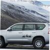 TINEASUR Floats Sticker Car Mountain Sticker Star Bumper Sticker Mountain Shape Sticker Rv Graphics