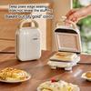 650W Portable Sandwich Breakfast Machine Multifunctional Waffle Biscuit Machine Household Light Food Machine Toaster