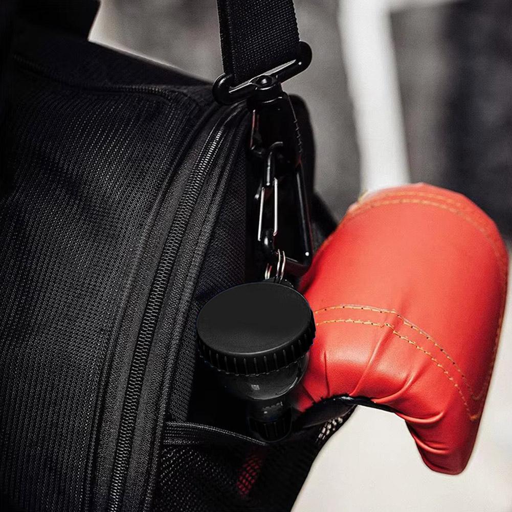 50ML Mini Protein Powder Bottle With Carabiner Portable Health Funnel Medicine Box Storage Container For Outdoor Sport Fitness