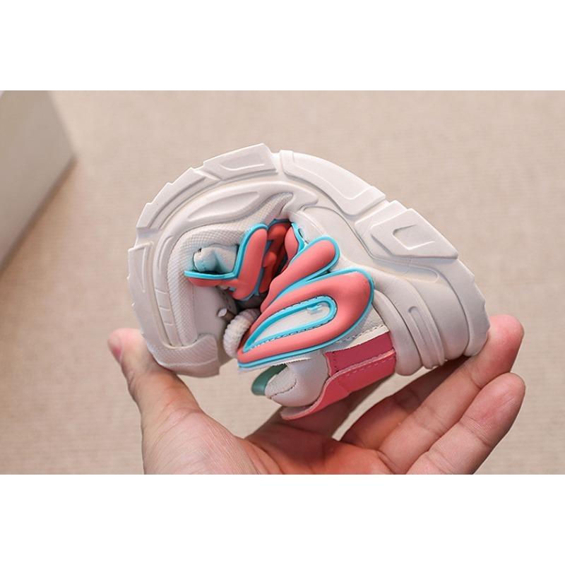 Children Children's Shoes Boy Daddy Shoes Girl Sports Shoes Spring and Autumn New Children's Non-slip Soft Sole Running Shoes