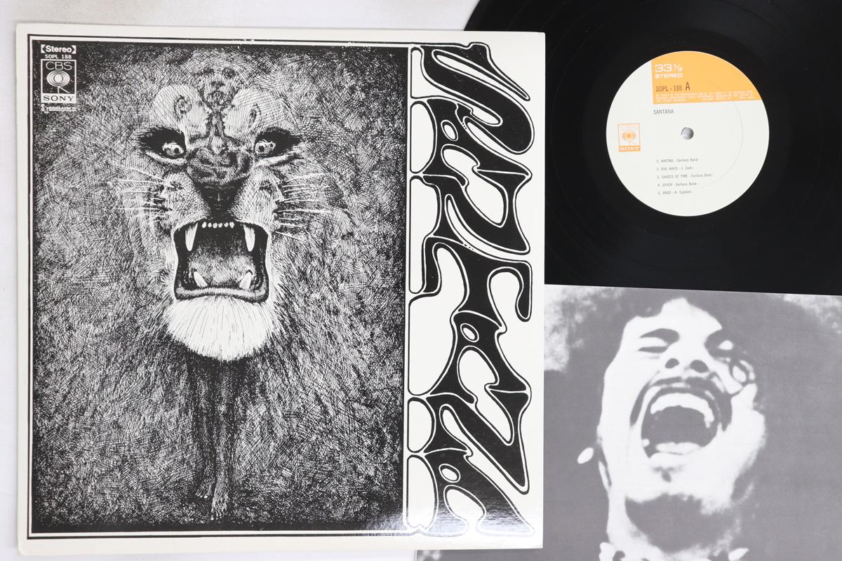 

LP Record SANTANA - Santana SOPL188 CBS SONY 1973 Japan Rock Used