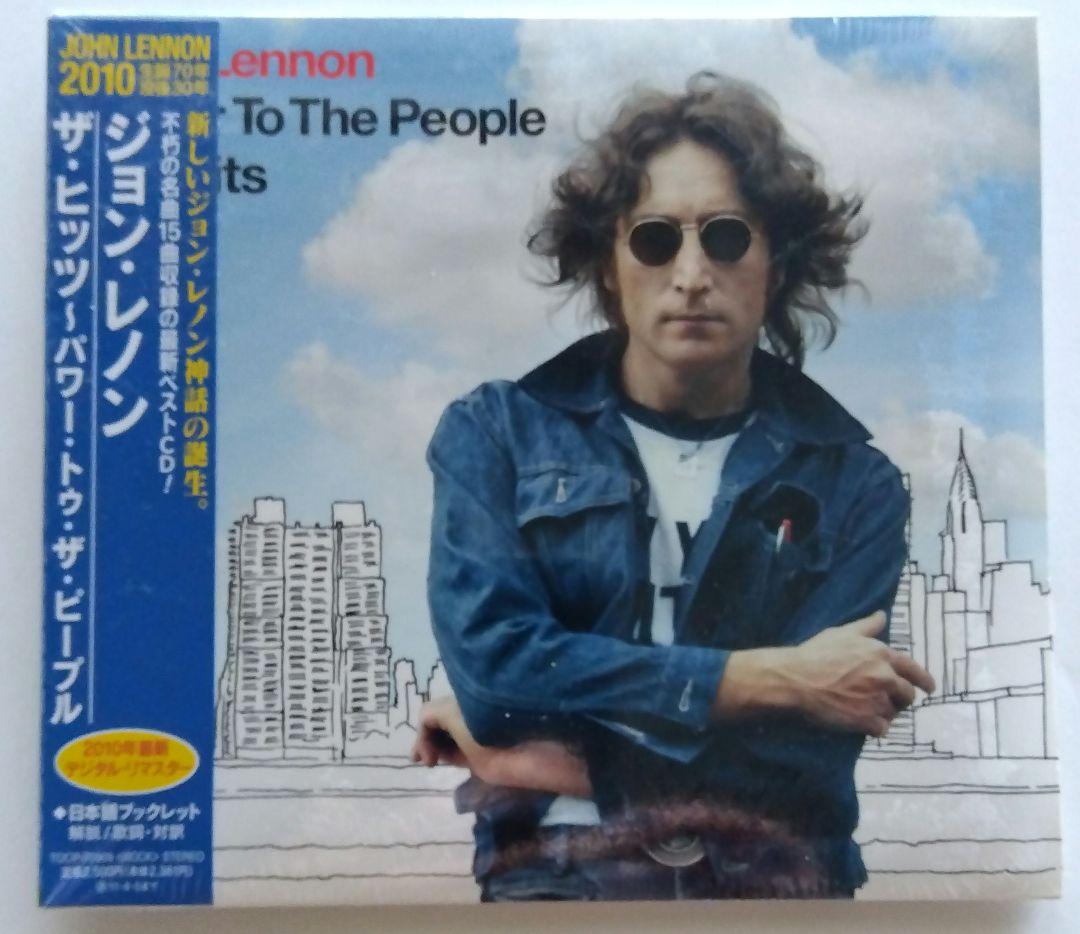 

[USED] John Lennon CD The Hits Power to the People Japan Promo Edition