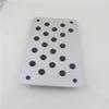 28*16*0.2cm Car Aluminum Alloy Non-slip Environmental Rubber Heel Plate Pedal
