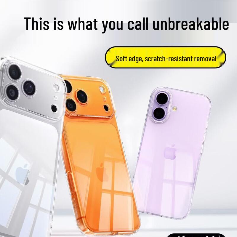 Baseus Transparent Anti-Yellow iPhone 17 Pro Max Case