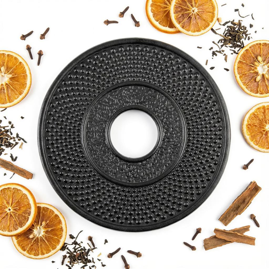 CAST IRON PROTECTIVE PAD FOR KETTLE POT INSULATION 13.4 Cm