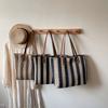 Strohtasche Damen Strandtasche Schultertasche Gewebte Tasche Pendler Große Kapazität Tragetasche